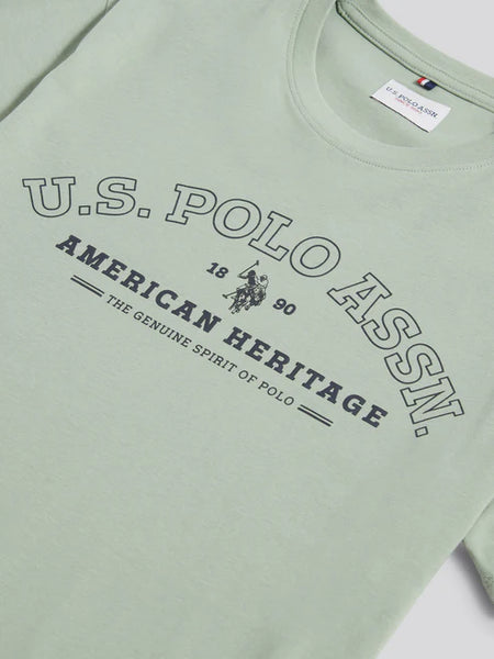 U.S. Polo Assn Heritage Print Tee Shirt