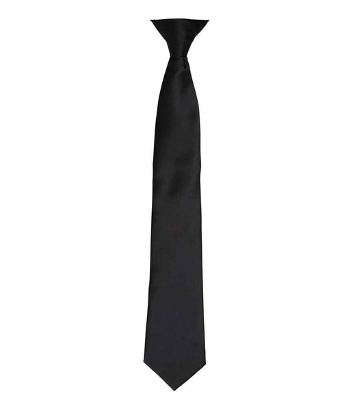 Premier Colours Satin Clip-on Tie