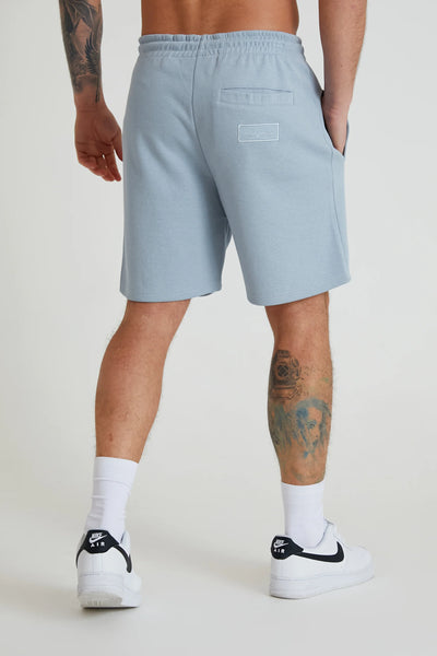 Barron Pique Drawstring Shorts - Cerulean
