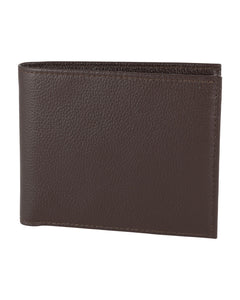 Brown Leather Wallet RFID Lined
