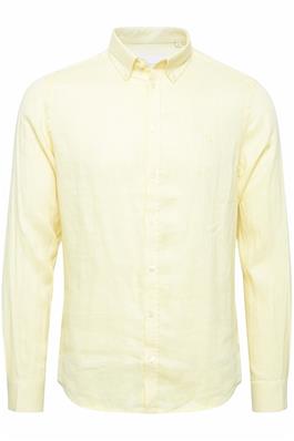 Fanton Linen L/S Shirt - Sand