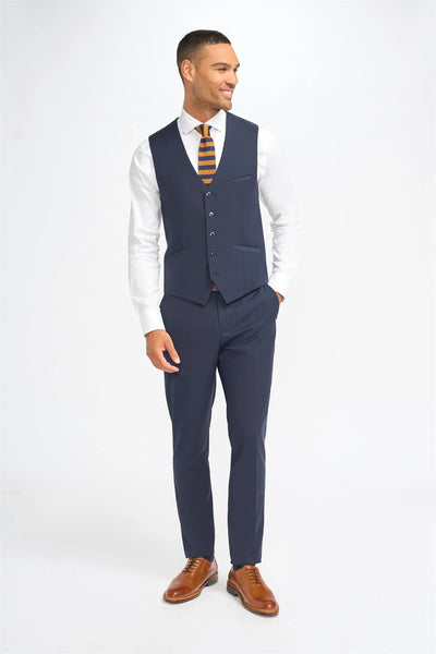 Malibu Waistcoat - Navy