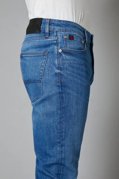 ALASKA Straight Jeans / Mid Blue
