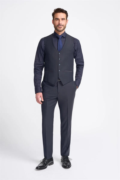 Bond Waistcoat - Midnight Navy