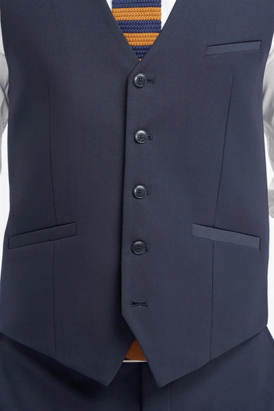 Malibu Waistcoat - Navy