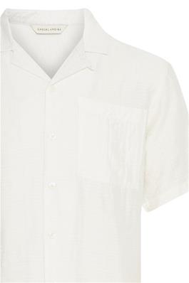 Daniel S/S Textured Shirt - Ecru