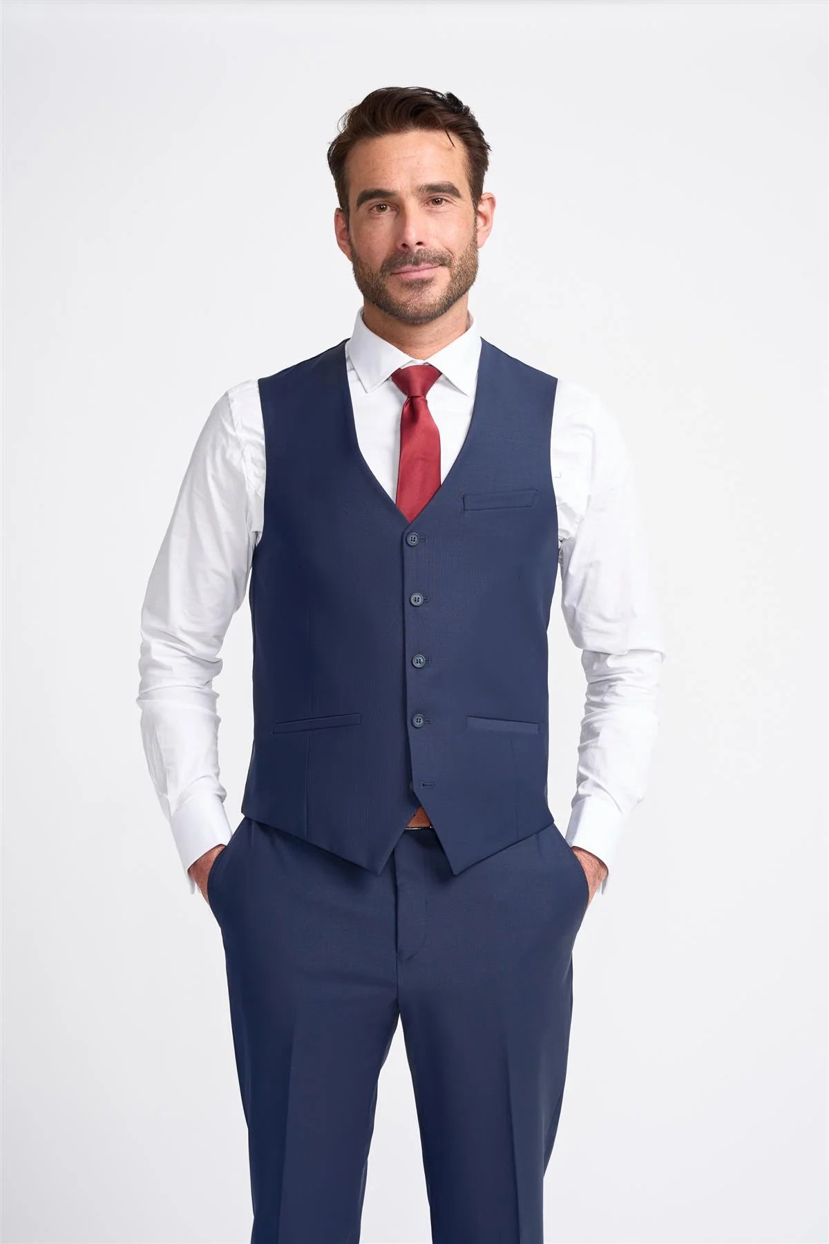 Bond Waistcoat - Navy