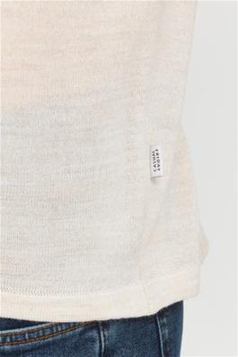 Casual Friday Merino Crew Neck Lt Sand