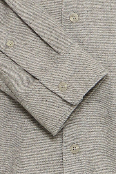 Caj Melange L/S Flannel Shirt