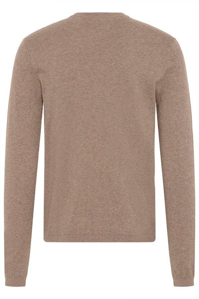 Carlos Cashmere/Cotton Crew Knitwear
