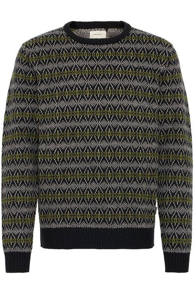 Baldur Patterned Crew New Knitwear
