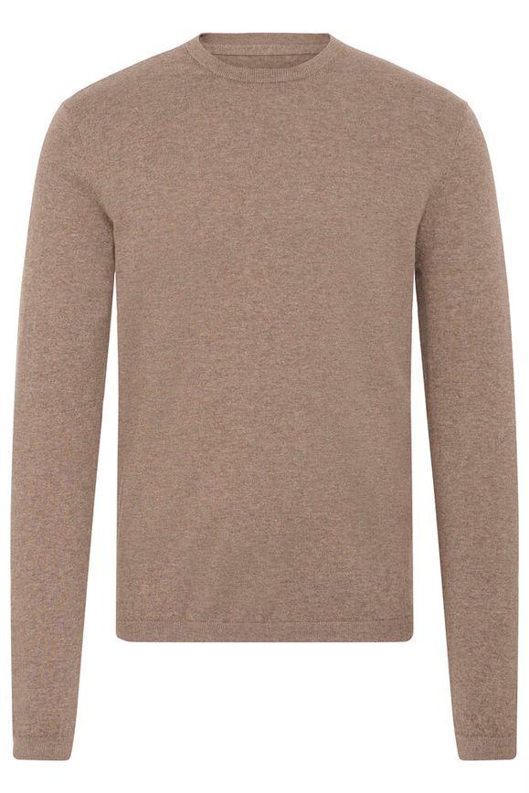 Carlos Cashmere/Cotton Crew Knitwear