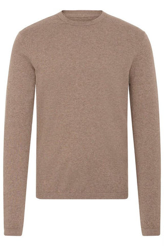 Carlos Cashmere/Cotton Crew Knitwear