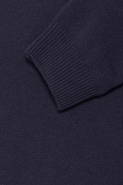 Karl Half Zip Lambswool Knitwear