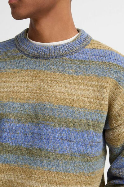 Birger Stripe Crew Neck Knitwear