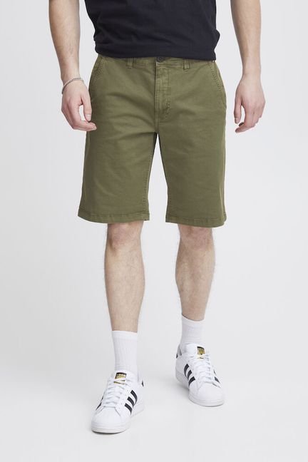 Blend Khaki Cotton Shorts