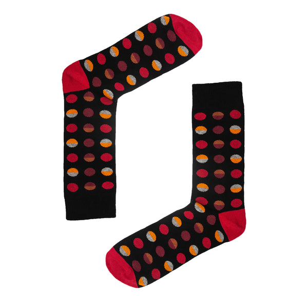 Red Circle Geo - Organic Cotton