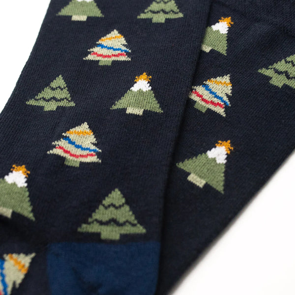 3pack Navy Trees - Organic Cotton