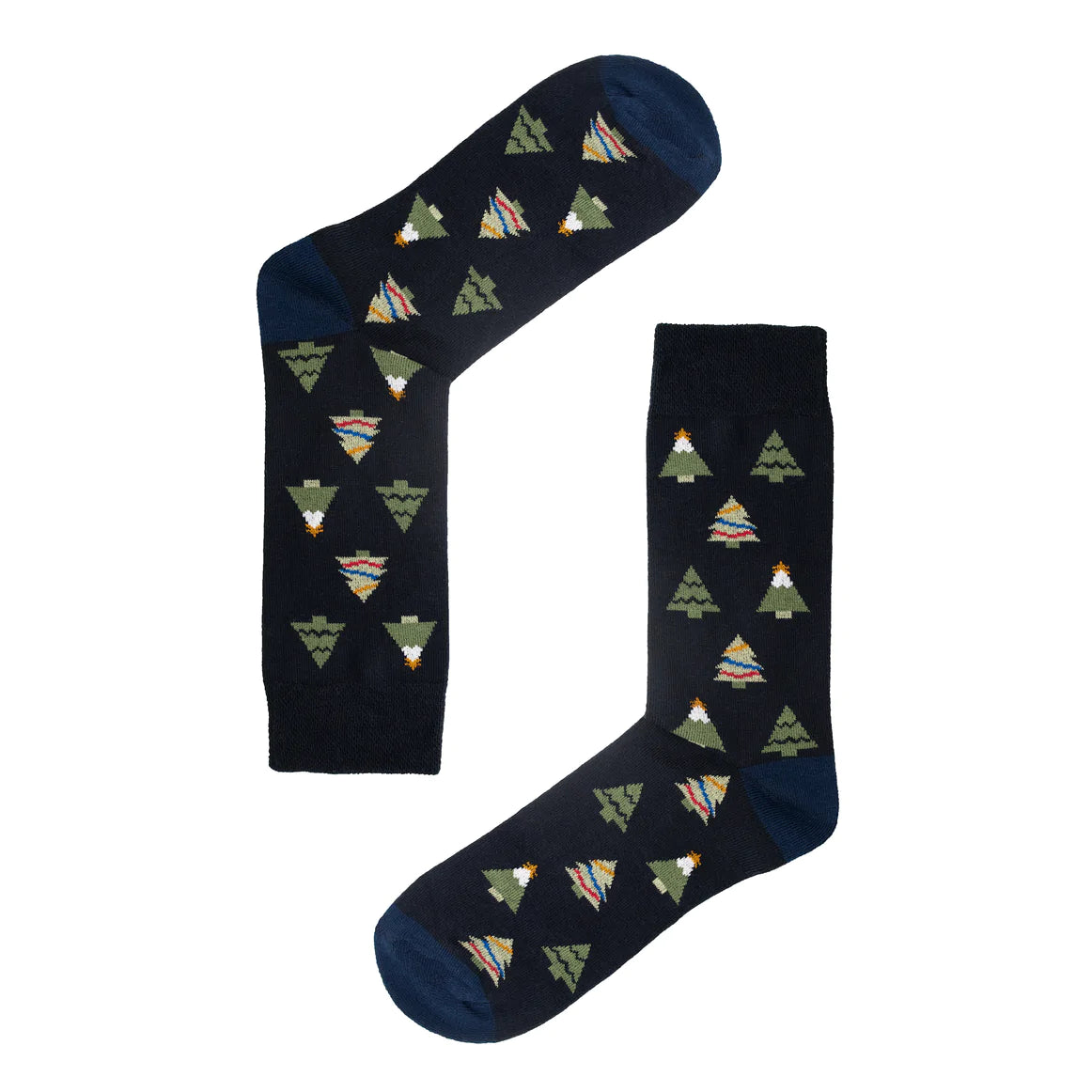 3pack Navy Trees - Organic Cotton