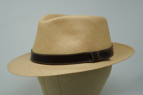 Savanna Panama with Leatherette Band