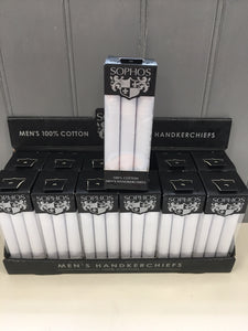 Men's 100% Cotton Handkerchiefs