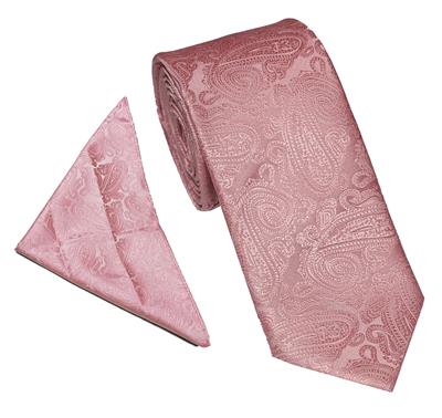 Wedding Paisley Tie Set