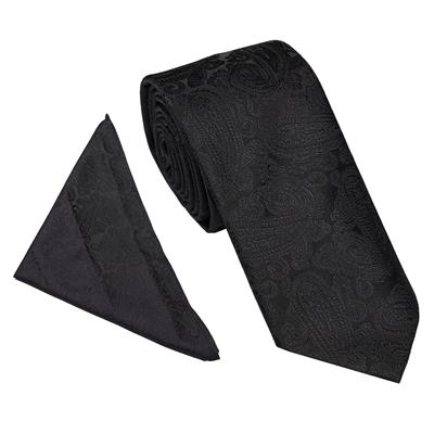 Wedding Paisley Tie Set