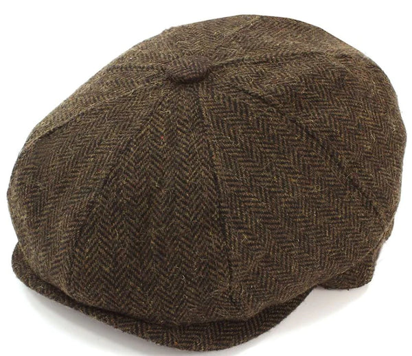 Herringbone 8 Panel Cap