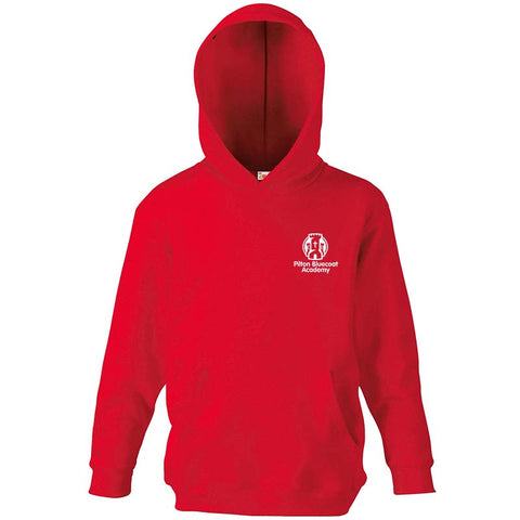 Pilton Bluecoat Academy PE Hoody RED