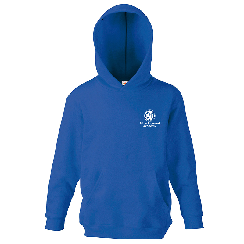 Pilton Bluecoat Academy PE Hoody BLUE