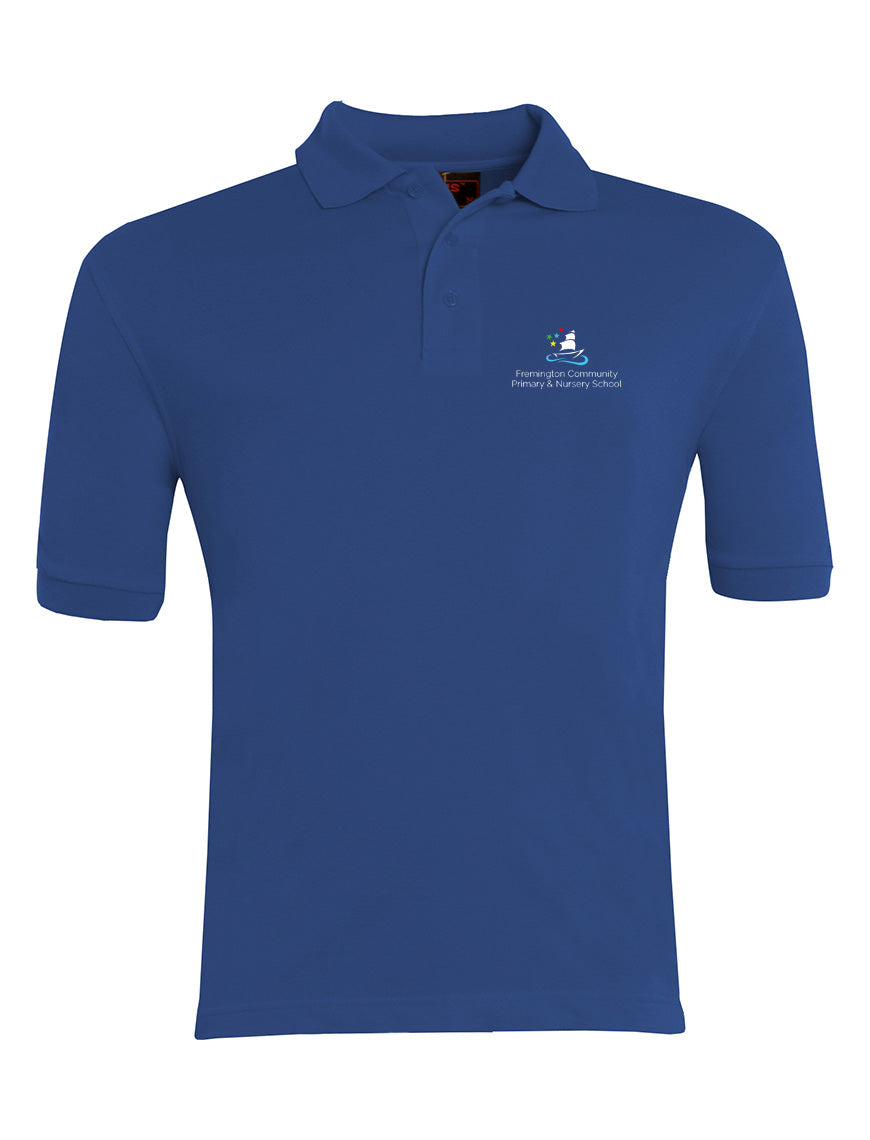 Fremington Primary Polo-shirt ROYAL **Clearance**
