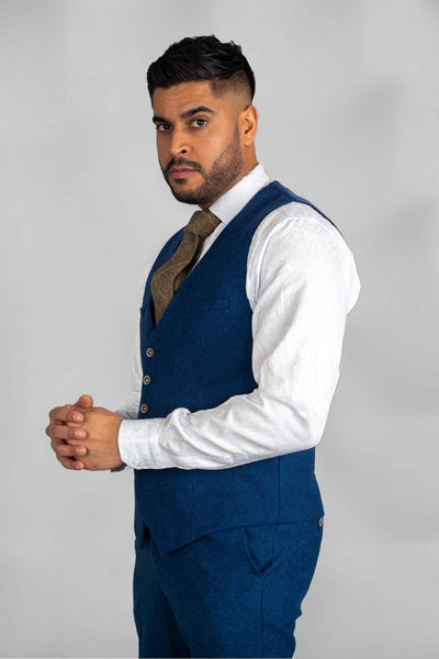 Orson Tweed Waistcoat