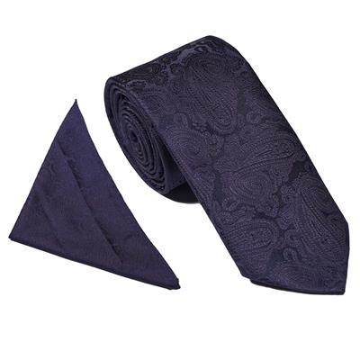 Wedding Paisley Tie Set