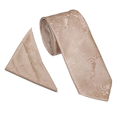 Wedding Paisley Tie Set