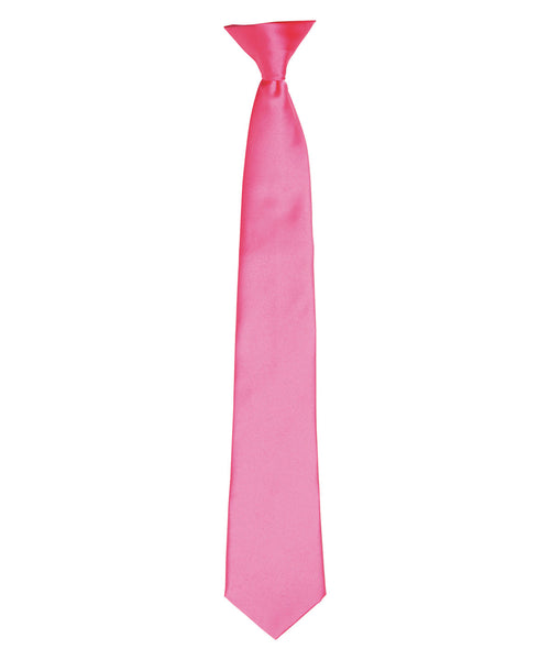 Premier Colours Satin Clip-on Tie