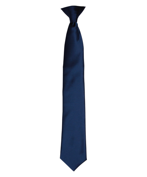 Premier Colours Satin Clip-on Tie