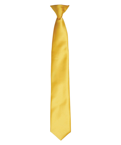 Premier Colours Satin Clip-on Tie