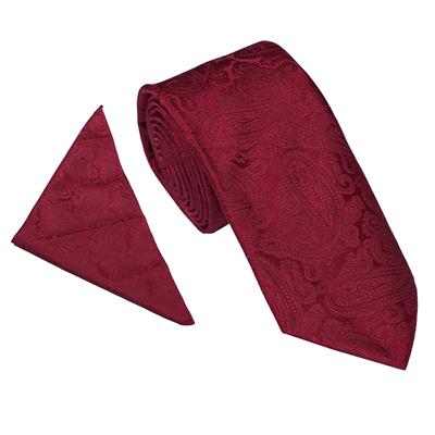 Wedding Paisley Tie Set