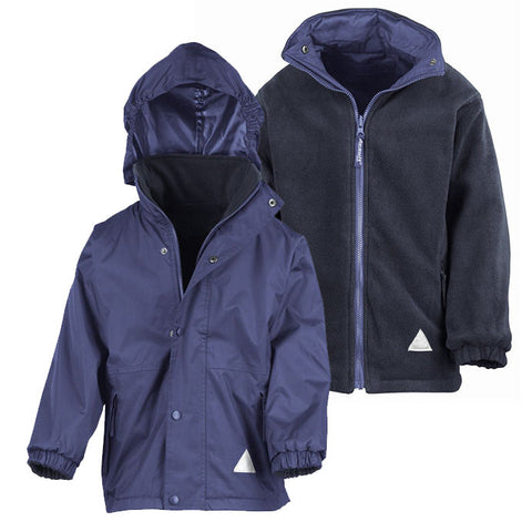 Reversible Coat - Royal + Navy