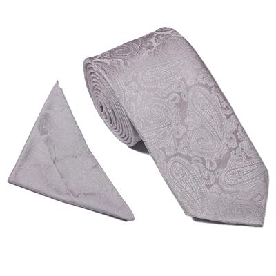 Wedding Paisley Tie Set